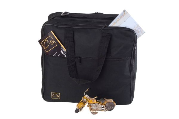 Koffer Innentaschen passend für BMW F800GS ADVENTURE (K72), F800GS ADVENTURE (K75), R1200GS ADVENTURE (K25) mit ALU-Koffer links, Touratech ZEGA CASE PRO & EVO 38ltr., Touratech ZEGA CASE 35ltr.