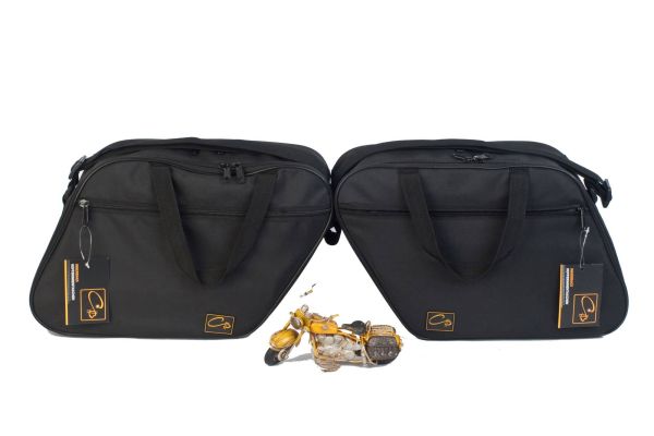 Koffer Innentaschen passend für Harley Davidson Slant Koffer der Softail, Dyna, Sportster