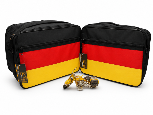 Koffer Innentaschen passend für BMW F650GS (K72) F700GS (K70) F800GS (K72) R1200GS (K25) mit Vario Koffer und für R65 R65GS R80 R80GS R100 R100GS (PD Paris Dakar) mit Systemkoffer